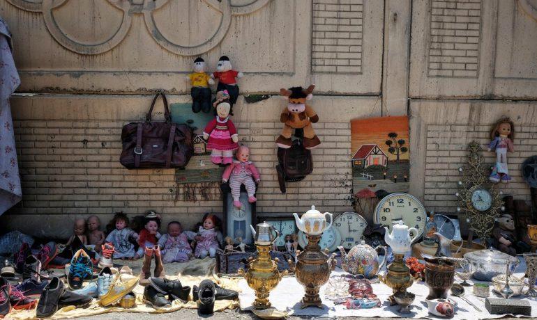 بازار دست دوم فروشی ها در تهران